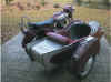 1959 JAWA/CZ 350 and sidecar