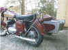1959 JAWA/CZ 350 and sidecar