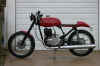 Jawa 350 638 Cafe Racer after restoration